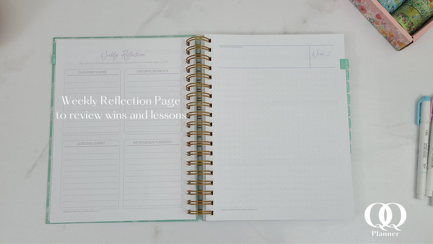 Carefree PURPLE | Quarterly All-in-One Planner