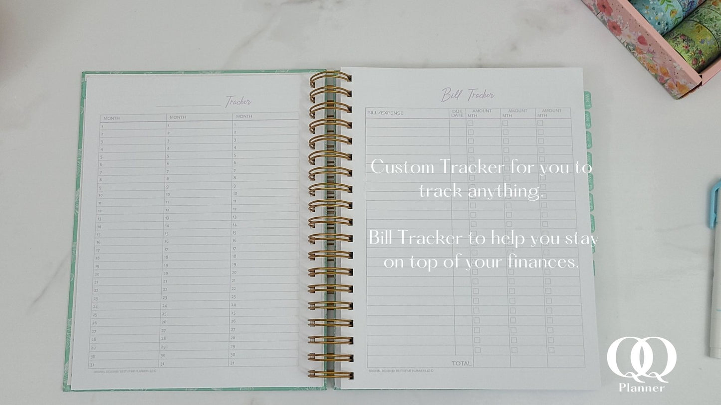Carefree BLUE | Quarterly All-in-One Planner